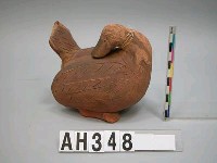 藏品(紅陶鴨)的圖片